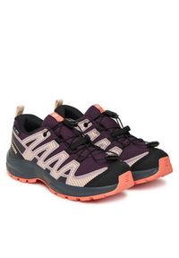 salomon - Salomon Trekkingi Xa Pro V8 Waterproof L47857100 Fioletowy. Kolor: fioletowy. Materiał: materiał. Sport: turystyka piesza #7