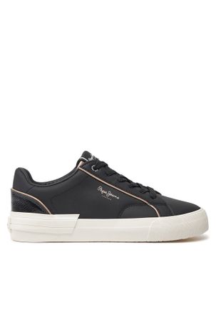 Czarne sneakersy Pepe Jeans 8445866946796 - Sneakersy