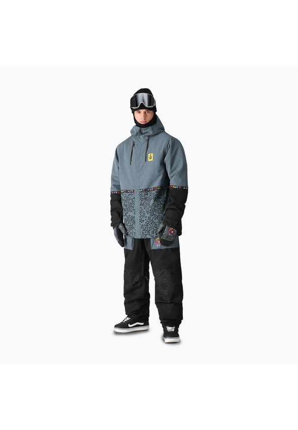 GEOLOGIC - Spodnie snowboardowe męskie 686 Ghost. Kolor: czarny. Sezon: zima. Sport: snowboard