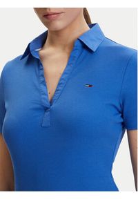 Tommy Jeans Sukienka codzienna DW0DW22331 Niebieski Slim Fit. Okazja: na co dzień. Kolor: niebieski. Materiał: bawełna. Typ sukienki: proste. Styl: casual #5