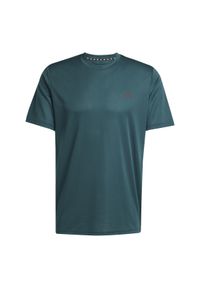 Adidas - Koszulka adidas Train Essentials. Kolor: czarny, wielokolorowy, zielony. Sport: fitness #1