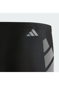 Adidas - Bokserki Big Bars Swim Kids. Kolor: czarny
