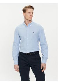 TOMMY HILFIGER - Tommy Hilfiger Koszula 1985 MW0MW29968 Błękitny Regular Fit. Kolor: niebieski. Materiał: bawełna