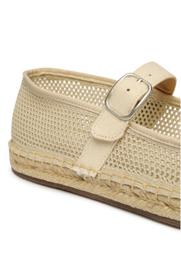 EMU Australia Espadryle Tess W13275 Écru. Kolor: kremowy. Materiał: materiał