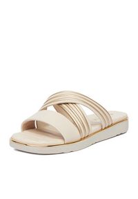 Go Soft Klapki CEO-W8087 Beżowy. Kolor: beżowy. Materiał: skóra #3