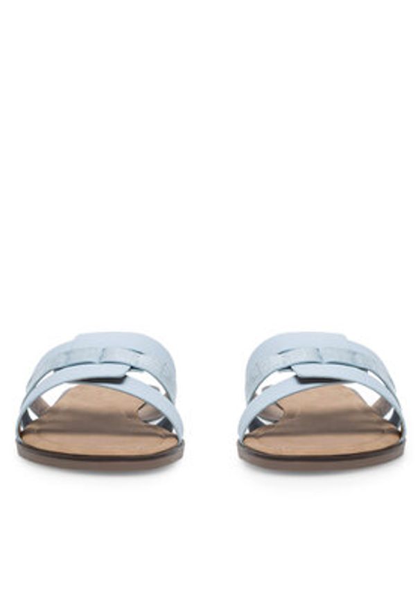 Jenny Fairy Klapki WYL0710-7 Błękitny. Kolor: niebieski. Materiał: skóra