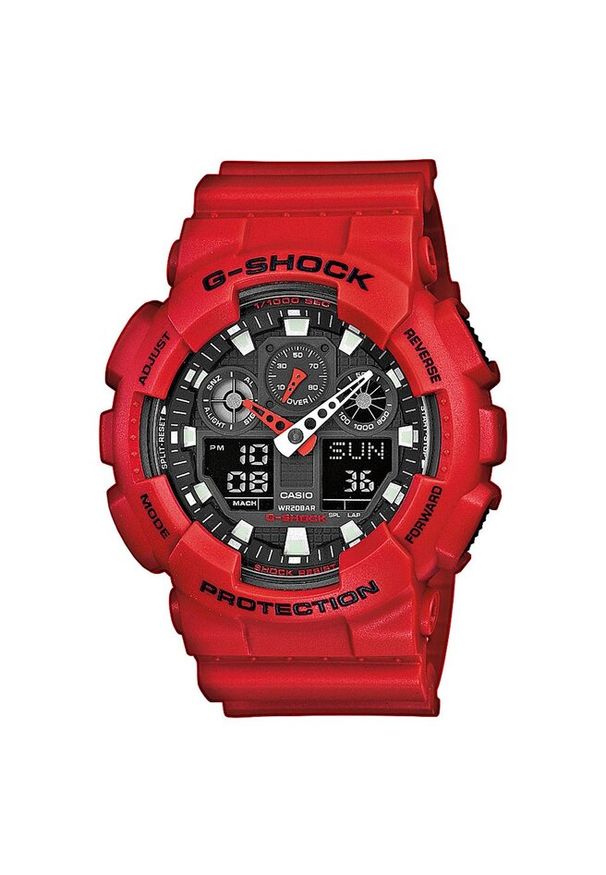 Zegarek G-Shock. Kolor: czerwony