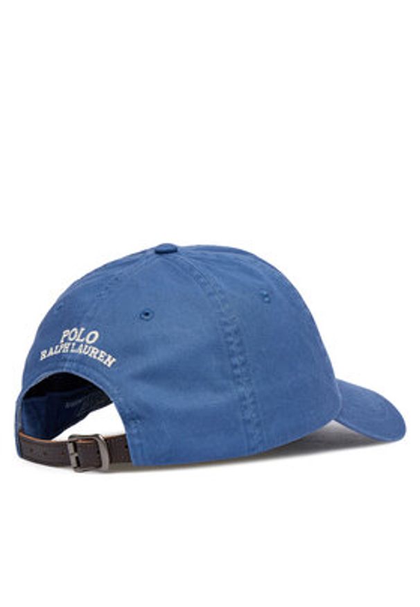 Polo Ralph Lauren Czapka z daszkiem 710963777001 Niebieski. Kolor: niebieski. Materiał: bawełna