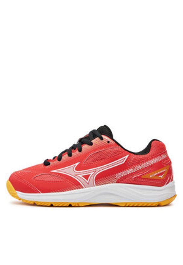 Mizuno Buty halowe Stealth Star 2 Jr X1GC2307 Czerwony. Kolor: czerwony. Materiał: materiał