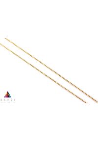 Brazi Druse Jewelry - Łańcuszek z zawieszką Ażurowa Monetka. Materiał: złote, srebrne. Wzór: ażurowy #2