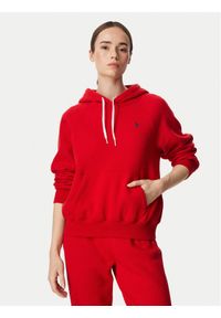 Polo Ralph Lauren Bluza 211971698510 Czerwony Regular Fit. Typ kołnierza: polo. Kolor: czerwony. Materiał: bawełna #1