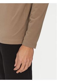 BOSS Longsleeve Togn 50534336 Brązowy Regular Fit. Kolor: brązowy. Materiał: bawełna. Długość rękawa: długi rękaw #5