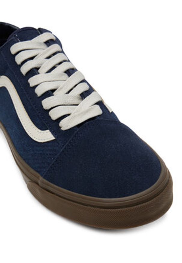 Vans Tenisówki Old Skool VN0A2Z42NVY1 Granatowy. Kolor: niebieski. Materiał: materiał