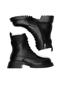 Badura Trzewiki WFA2594-1Z Czarny. Kolor: czarny. Materiał: skóra #7