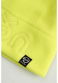 Czapka zimowa narciarska dla dzieci polar Lemon Explore ZL5 żółta. Kolor: żółty. Materiał: poliester. Sezon: zima. Styl: sportowy #2