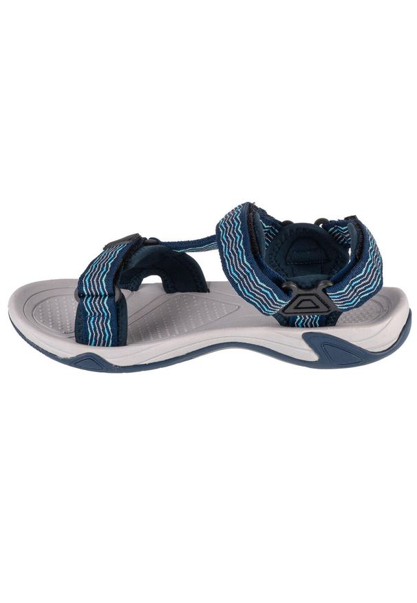 CMP - Sandały damskie, Hamal Wmn Hiking Sandal. Kolor: czarny, niebieski, wielokolorowy. Sport: turystyka piesza