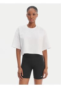 Reebok T-Shirt Reebok x Ewa Chodakowska Olka RK25612CCW Biały Relaxed Fit. Kolor: biały. Materiał: bawełna #1