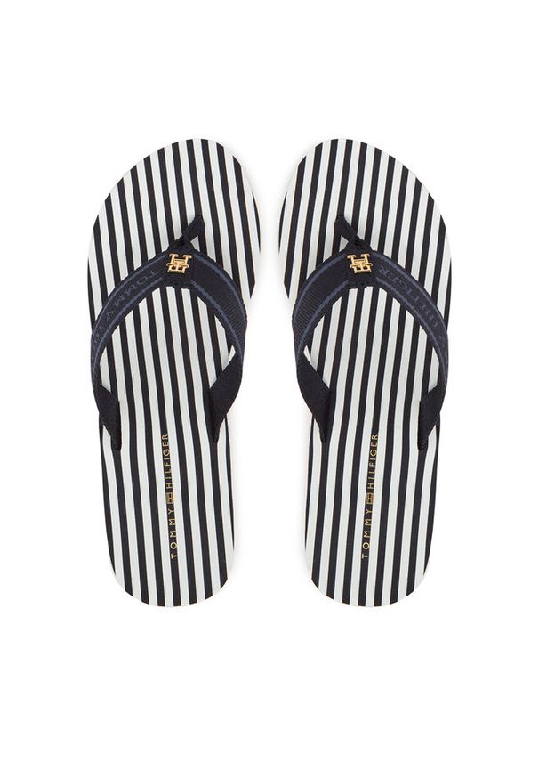 TOMMY HILFIGER - Japonki Tommy Hilfiger. Kolor: niebieski