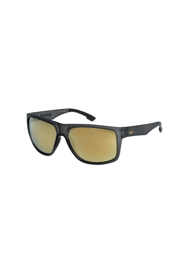 Quiksilver - Okulary przeciwsłoneczne z polaryzacją dla Mężczyzn TRANSMISSION P Multicolore. Kolor: szary. Materiał: nylon