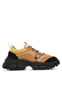 Timberland Sneakersy Adley Way Oxford TB0A5X6G2311 Brązowy. Kolor: brązowy. Materiał: nubuk, skóra