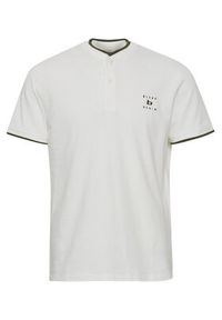 Blend Polo 20715179 Biały Regular Fit. Typ kołnierza: polo. Kolor: biały. Materiał: bawełna