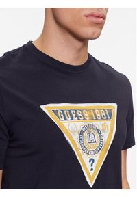 Guess T-Shirt M4RI38 J1314 Granatowy Slim Fit. Kolor: niebieski. Materiał: bawełna #2