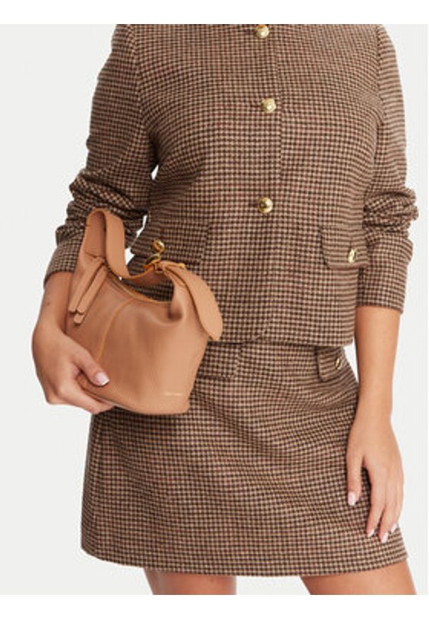 Coccinelle Torebka S4A 53 01 01 Brązowy. Kolor: brązowy. Materiał: skórzane