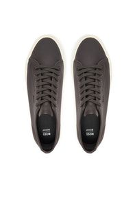 BOSS Tenisówki Aiden 50547549 Brązowy. Kolor: brązowy. Materiał: skóra #4