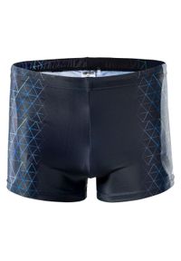 AquaWave - Męskie Szorty Kąpielowe Adis Triangle. Kolor: czarny. Styl: sportowy #1