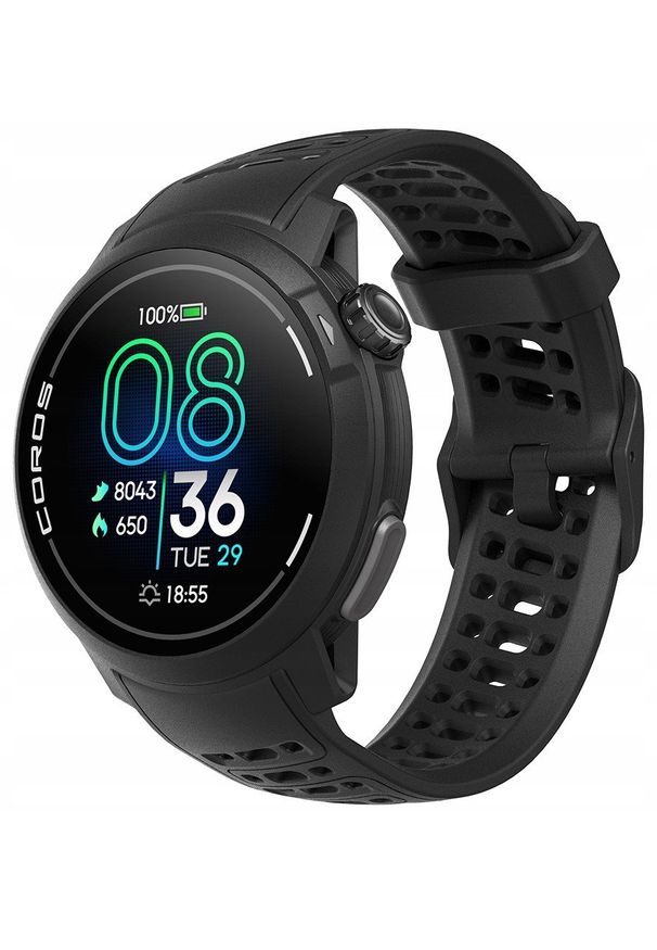 COROS - Išmanusis laikrodis Coros Watch Pace Pro sportinis laikrodis, 46 mm, Juodas