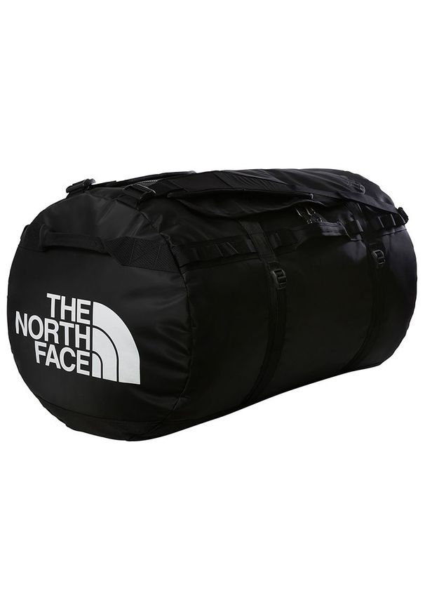 Torba The North Face Base Camp Duffel XXL 0A52SD53R1 - czarna. Kolor: czarny. Materiał: nylon. Wzór: paski. Sport: fitness