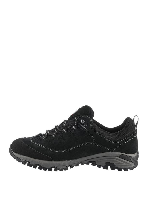 Buty trekkingowe męskie LOMER Sella II Mtx Suede zamszowe. Kolor: czarny. Materiał: zamsz