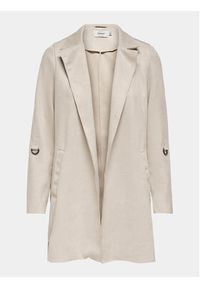 only - ONLY Płaszcz z imitacji skóry Joline 15179864 Beżowy Regular Fit. Kolor: beżowy. Materiał: skóra #3