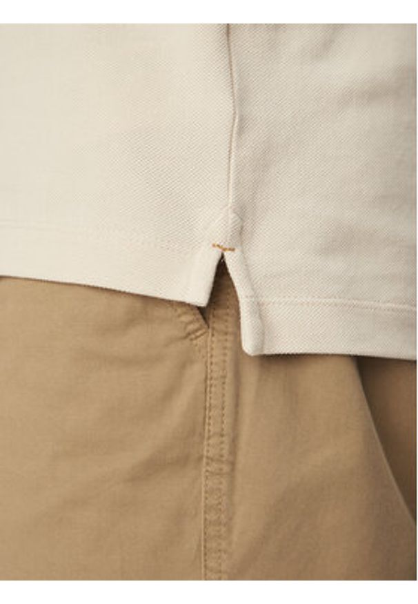 Aeronautica Militare Polo 261PO1914UP00403 Beżowy Regular Fit. Typ kołnierza: polo. Kolor: beżowy. Materiał: bawełna