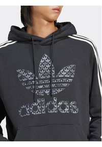 Adidas - adidas Bluza Classic Mono Graphic IS2933 Czarny Regular Fit. Kolor: czarny. Materiał: bawełna #5