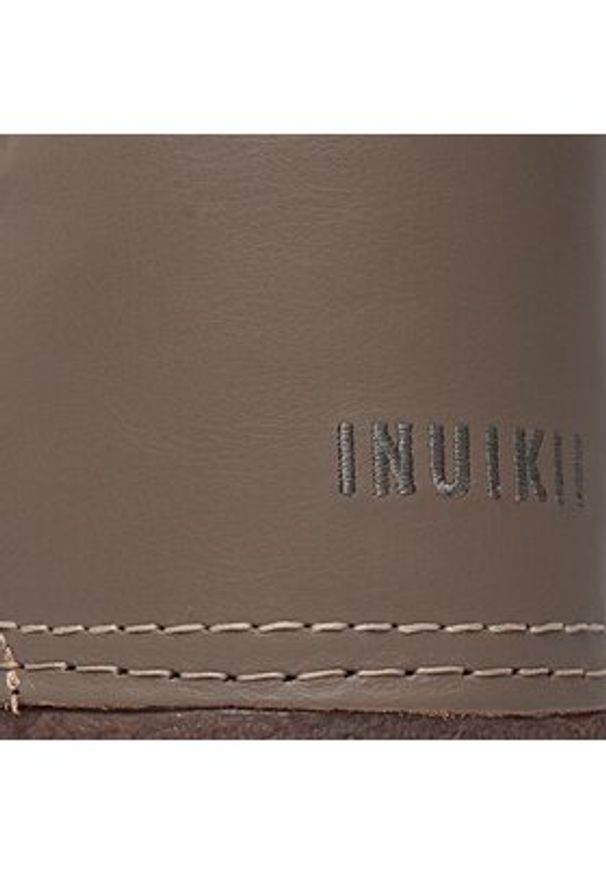 Inuikii Śniegowce Classic High 75107-007buty Brązowy. Kolor: brązowy. Materiał: zamsz, skóra
