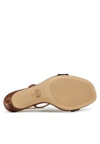MICHAEL Michael Kors Sandały Lena 40S5LEHS1B Brązowy. Kolor: brązowy. Materiał: materiał #4
