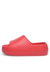 Hunter Klapki S55796-II Czerwony. Kolor: czerwony. Materiał: syntetyk #9