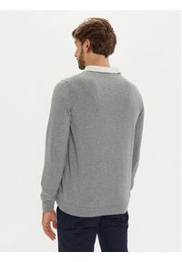 s.Oliver Sweter 2143173 Szary Regular Fit. Kolor: szary. Materiał: bawełna