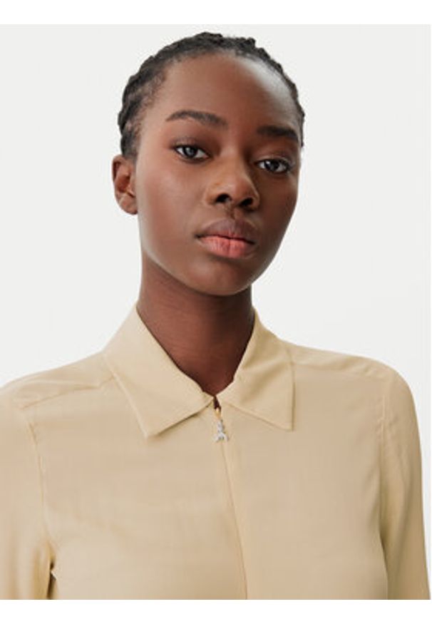 Patrizia Pepe Kombinezon 8T0047 A545 B814 Beżowy Regular Fit. Kolor: beżowy. Materiał: syntetyk