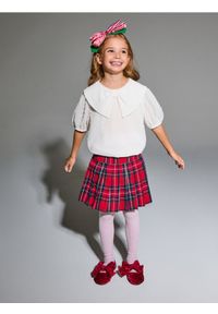 Sinsay - Elegancka bluzka z bufkami - kremowy. Kolor: kremowy. Styl: elegancki #1