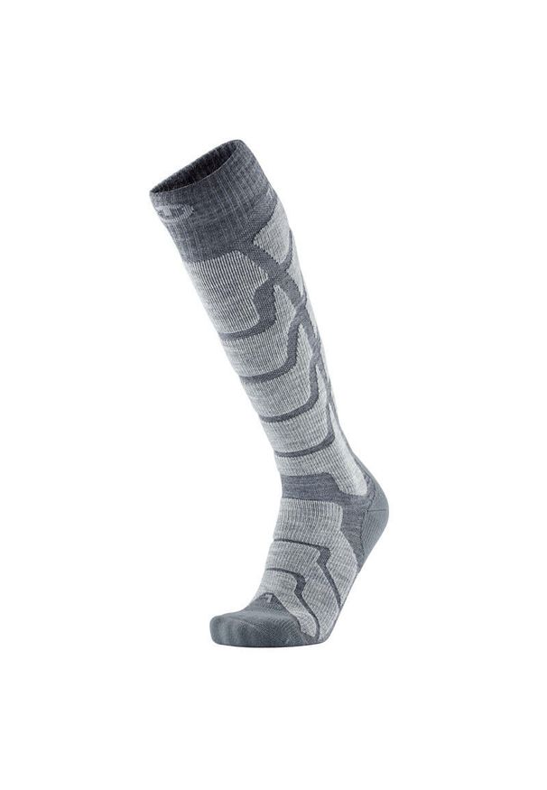 Welniane skarpety narciarski czlowiek Therm-ic Ski Warm wysokosc kolana. Kolor: szary. Sport: narciarstwo