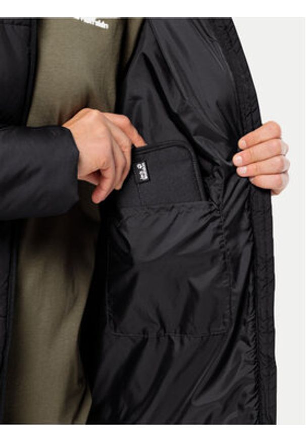 Jack Wolfskin Kurtka zimowa Deutzer 1207451 Czarny Regular Fit. Kolor: czarny. Materiał: syntetyk. Sezon: zima