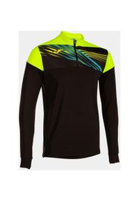 Bluza Joma Elite X. Kolor: czarny, wielokolorowy, żółty. Materiał: poliester. Sport: bieganie