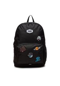 Puma Plecak Patch Backpack 090344 01 Czarny. Kolor: czarny. Materiał: materiał