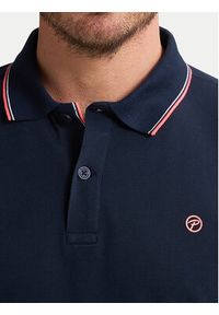 Petrol Industries Polo M-ROS-POL003 Granatowy Regular Fit. Typ kołnierza: polo. Kolor: niebieski. Materiał: bawełna #9