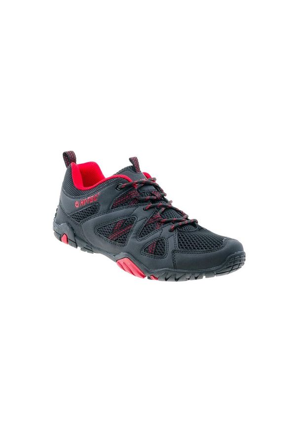 Hi-tec - Buty Hi-Tec Rango męskie. Kolor: czerwony, wielokolorowy, czarny. Sport: turystyka piesza