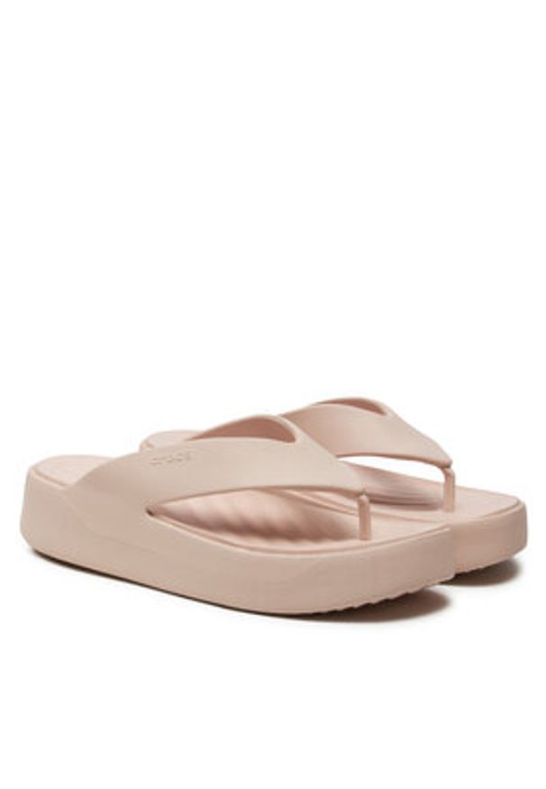 Crocs Japonki 209410 Beżowy. Kolor: beżowy