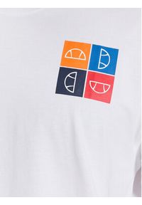 Ellesse T-Shirt Rolletto SHR17641 Biały Regular Fit. Kolor: biały. Materiał: bawełna #5