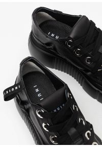 Sneakersy damskie Inuikii LEATHER MATILDA LOW. Okazja: na co dzień, do pracy, na spacer. Kolor: czarny. Sport: turystyka piesza #5